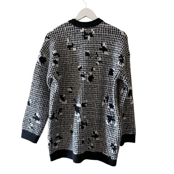 Wildfang Black and White Crew Neck Sweater - Picture 7 of 13